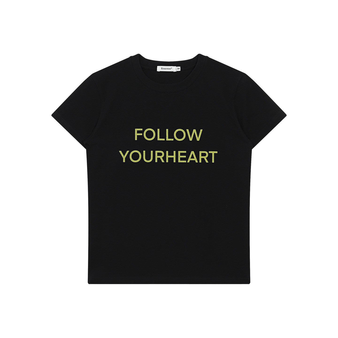 Vintage Contrast Slogan Short Sleeve T-Shirt
