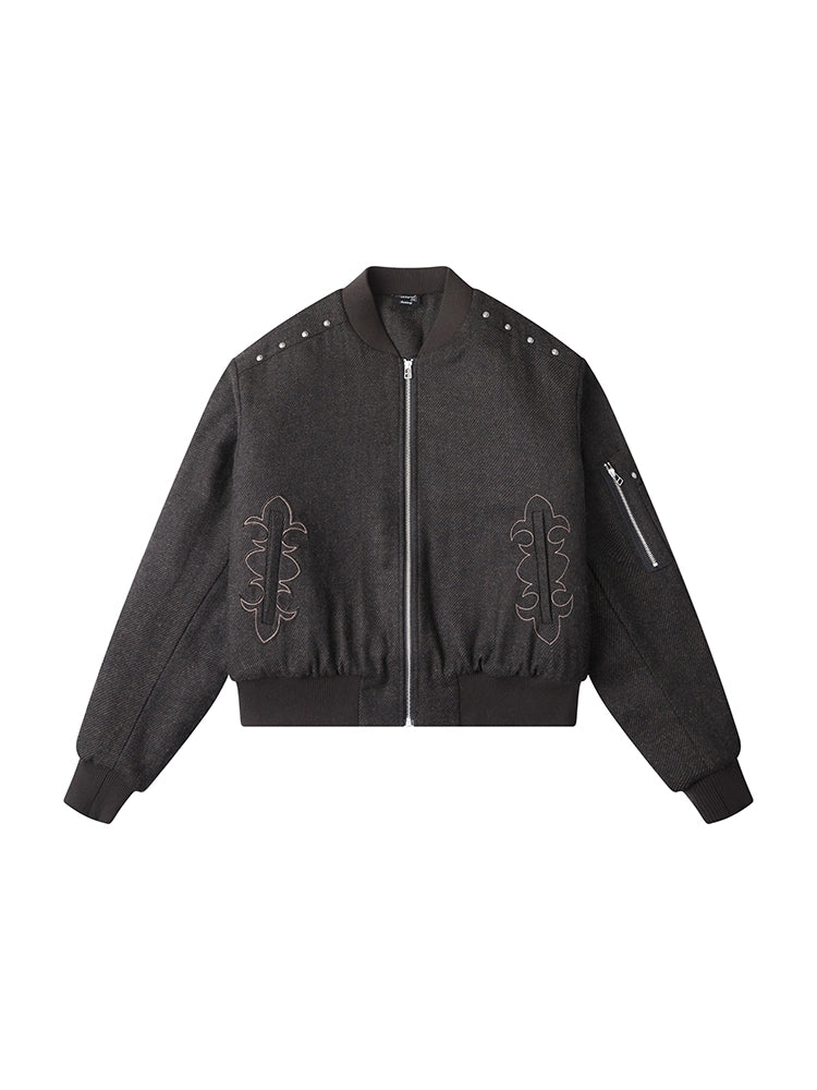 Clay Bomber Cotton Jacket