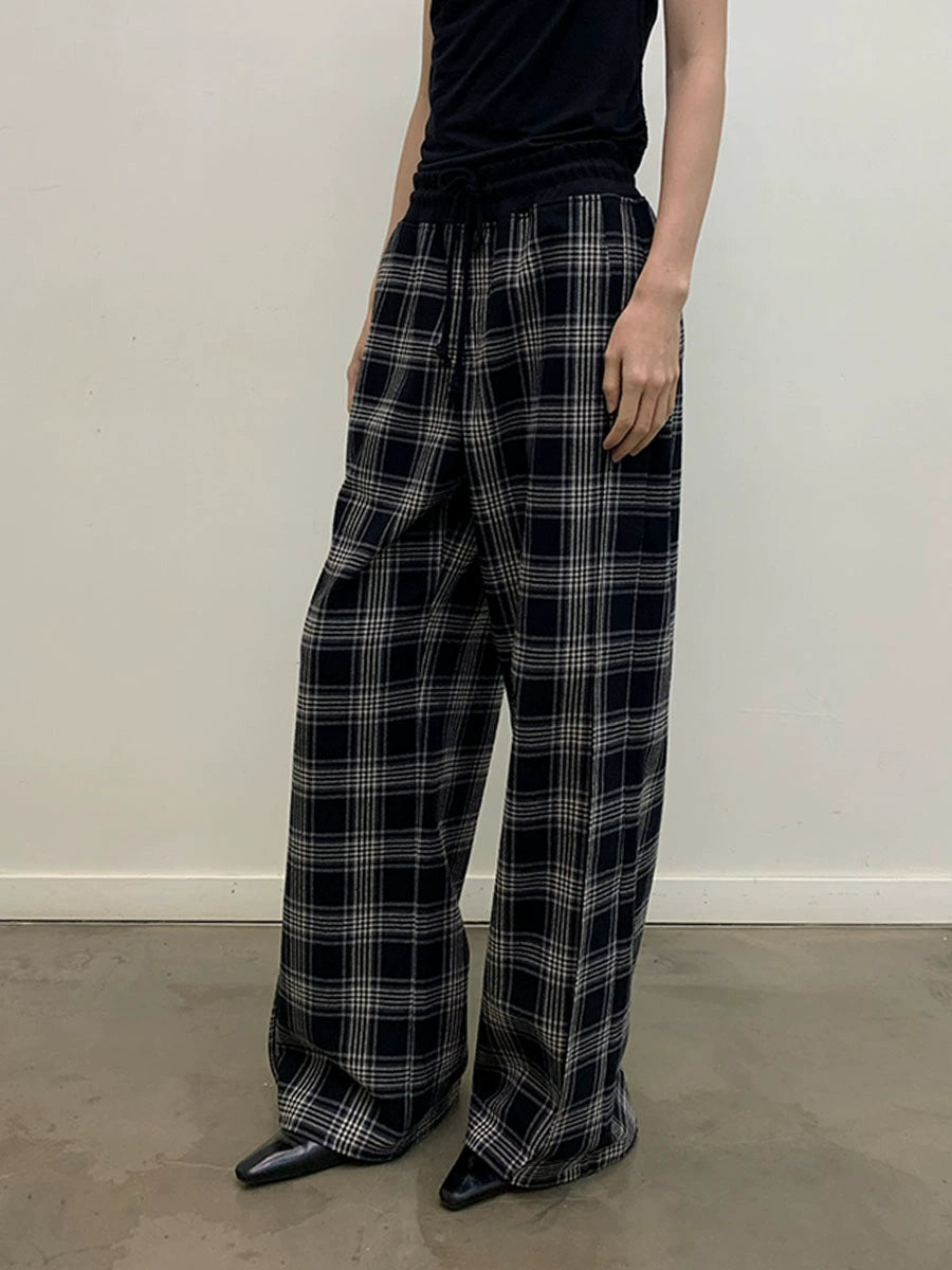 Flip Side Check Trousers