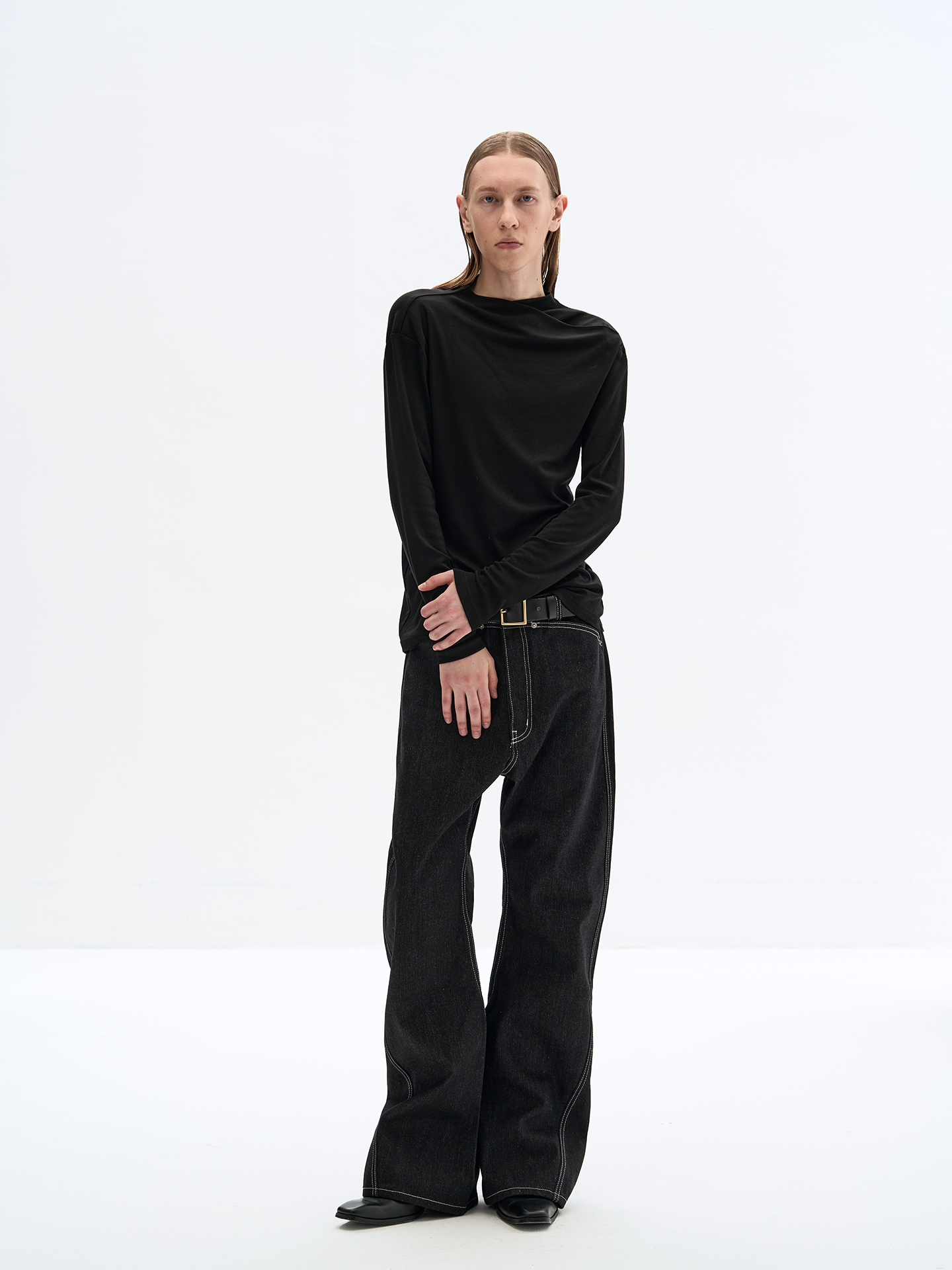 Slim long sleeve T-shirt