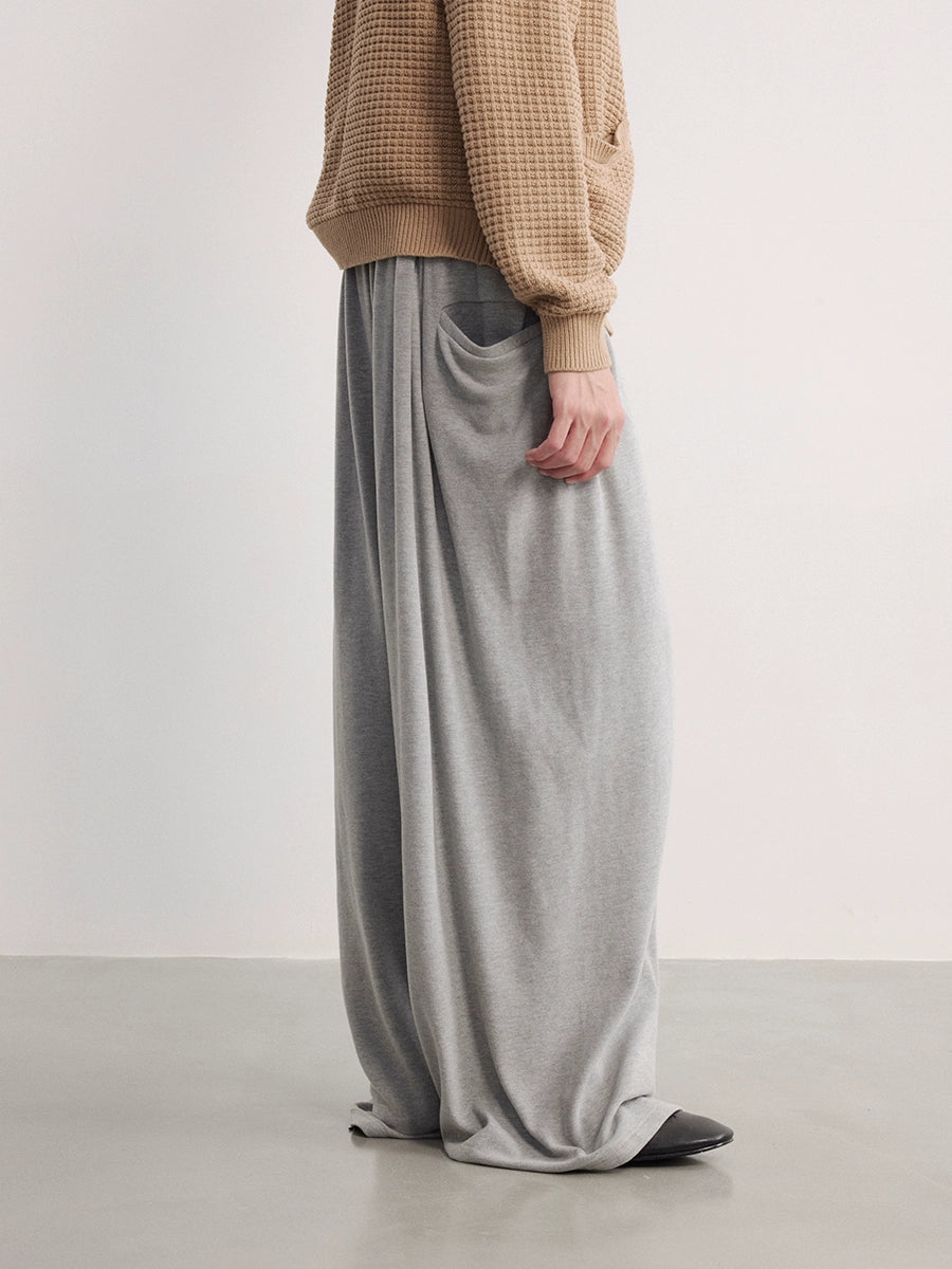 Drawstring Brushed Trouser