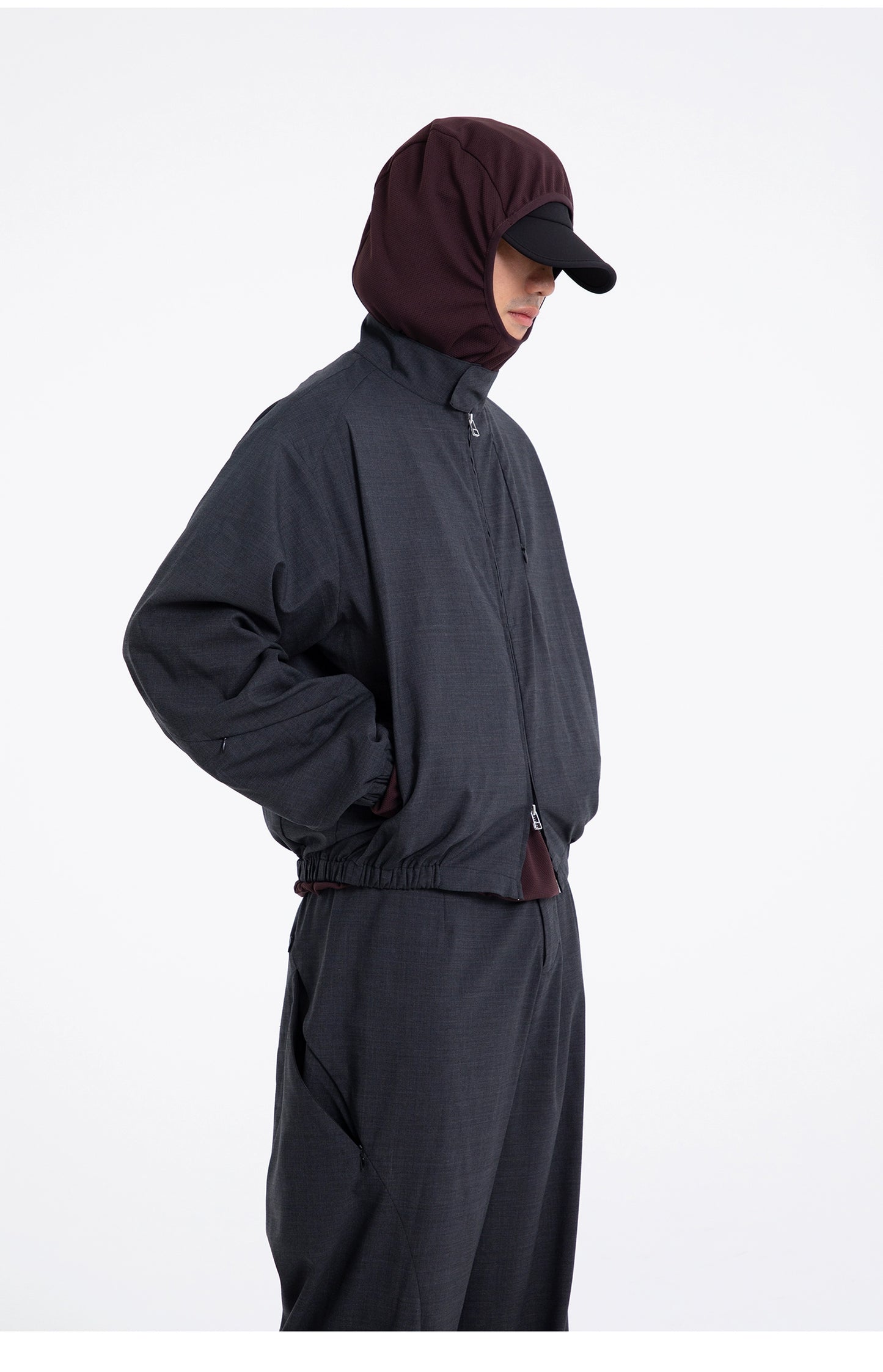 Deconstruct Wool-blend Jacket