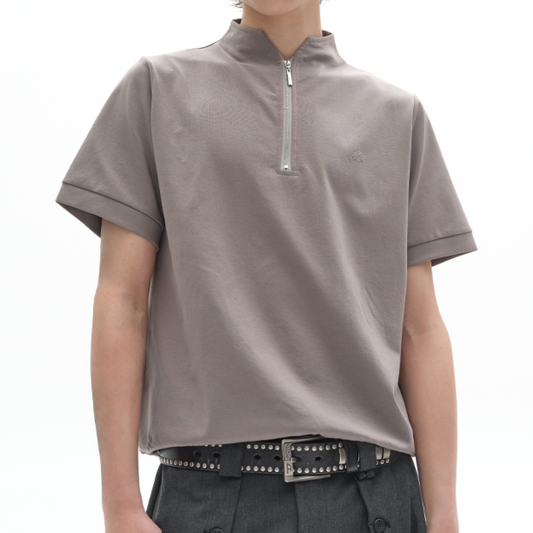 Zip Polo Shirt