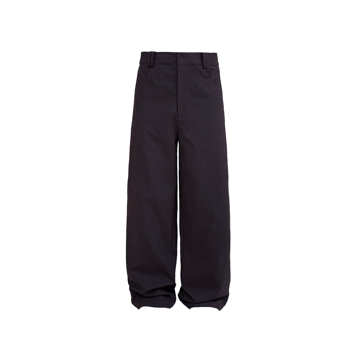 "Straight Ruler" Side Loose Casual Pants