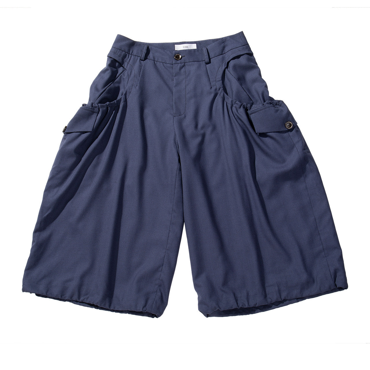 Contraction Drawstring Pocket Capri Pants