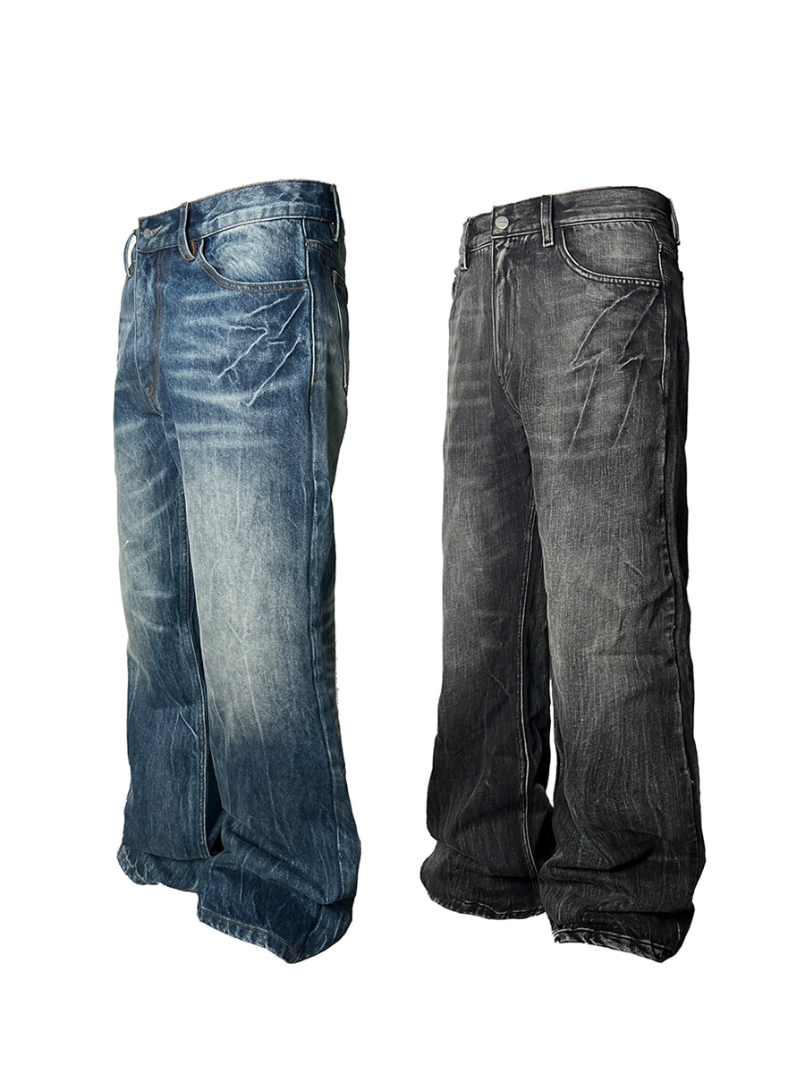 Lightning Cracked Jeans