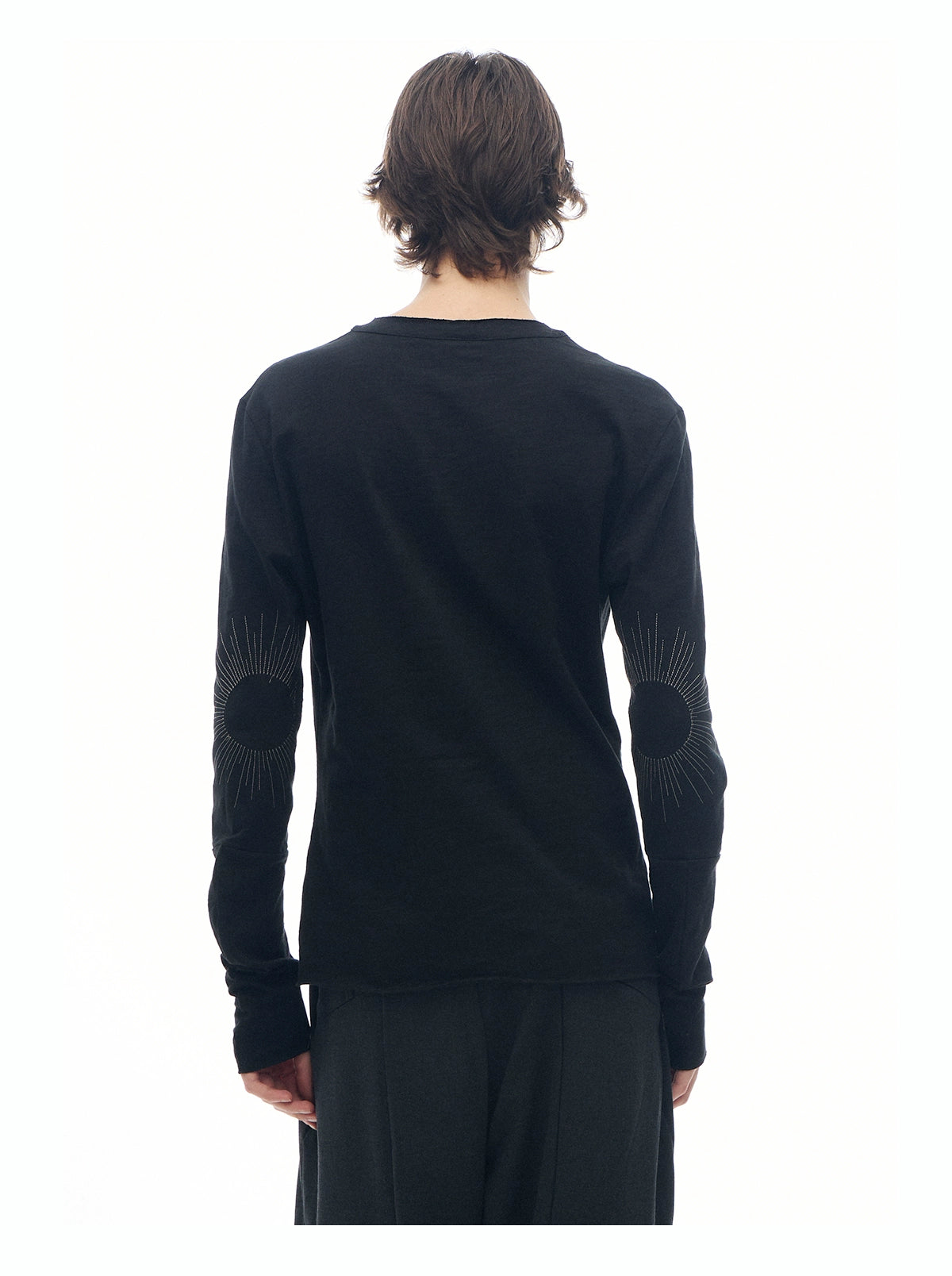 トップス Sun Embroidery Machete LongSleeveT-Shirt Sun Embroidery Machete Long Sleeve T-Shirt – Verist