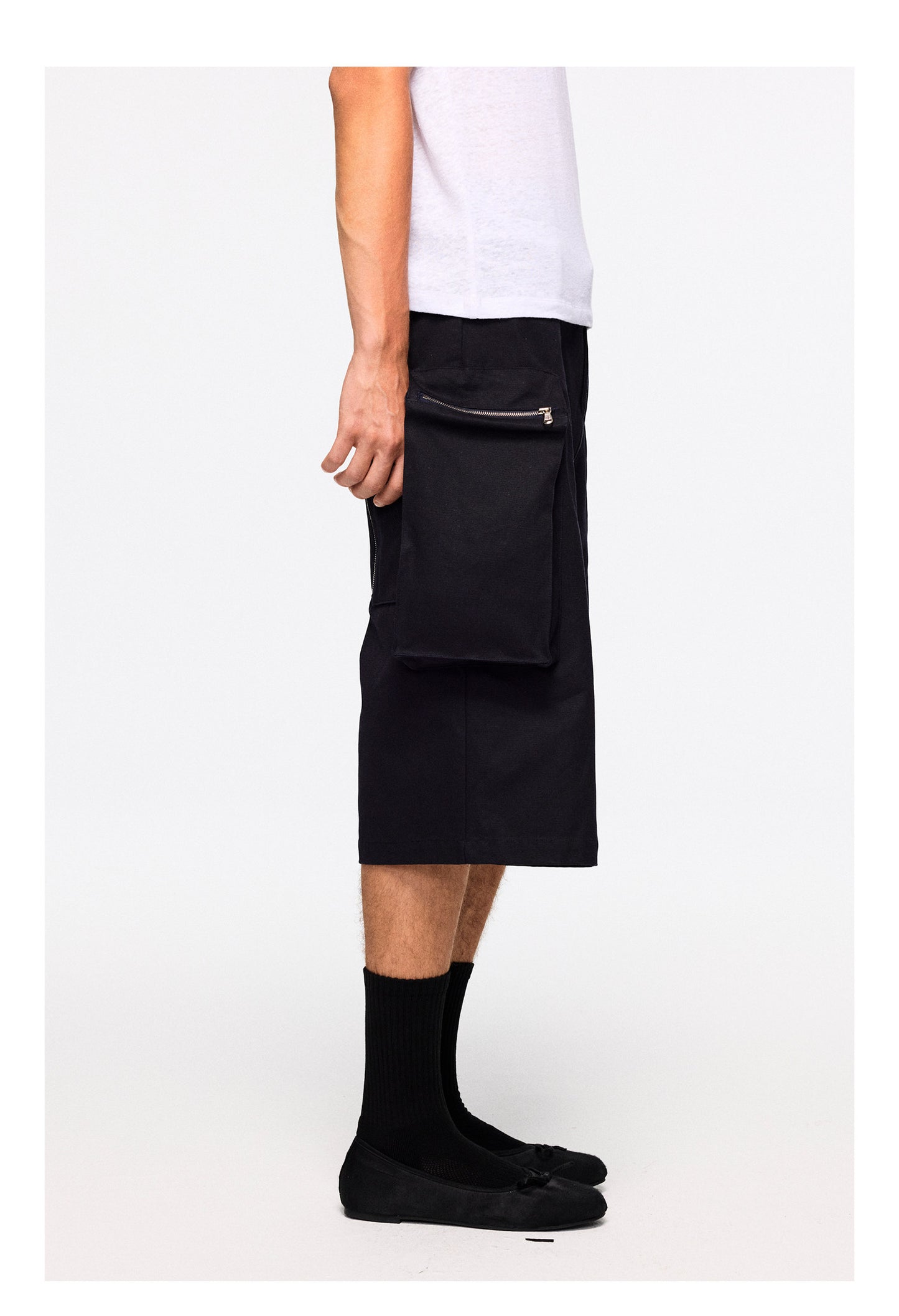 "Bunker" 3D Pocket Cropped Pants