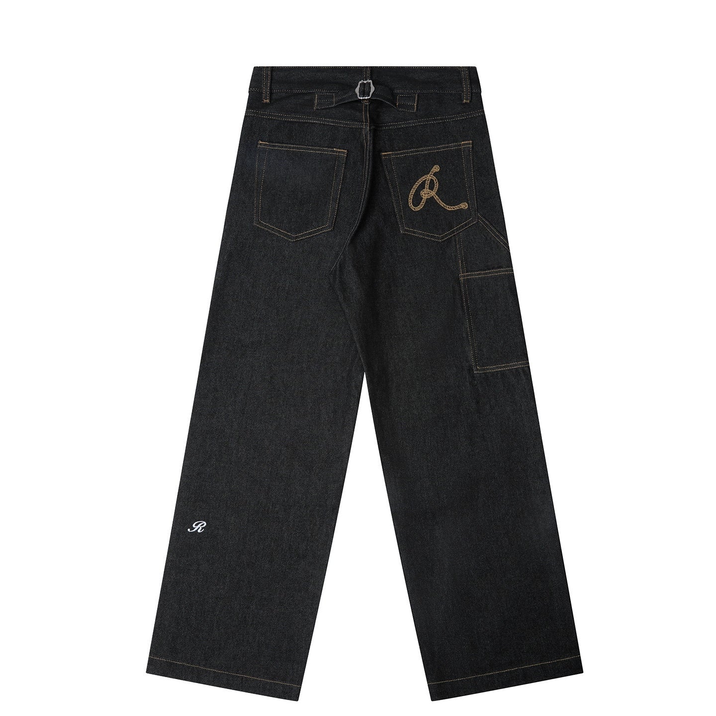 Straight Cow Fade-Resistant Jeans