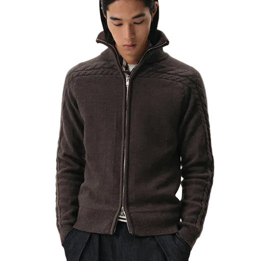 Arctic Velvet Cable Knit