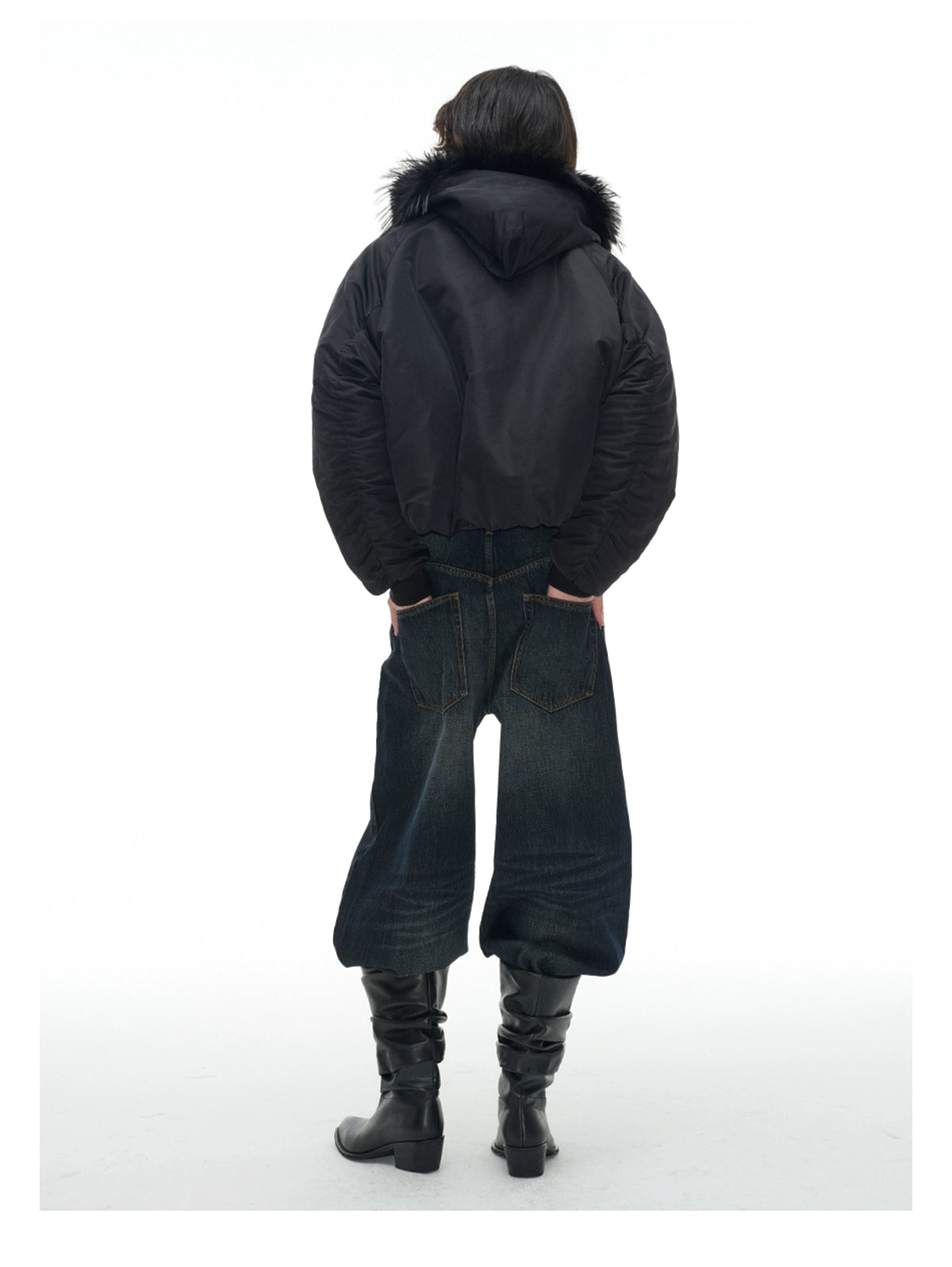 Pleated Knight Boots