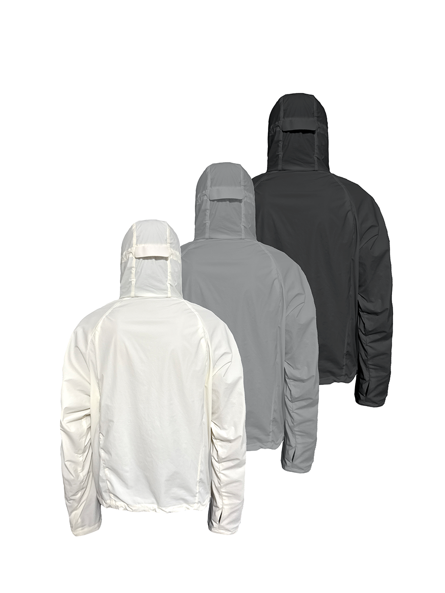 Zipper Sun -Proof Hooded Jacket UPF100+