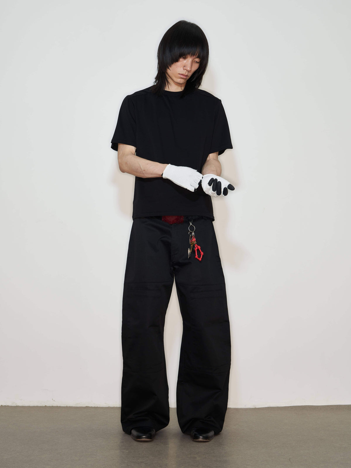 Straight Double Pocket Cargo Pants