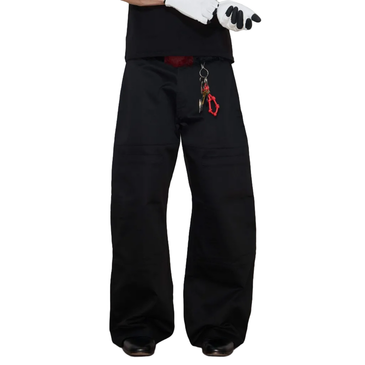 Straight Double Pocket Cargo Pants