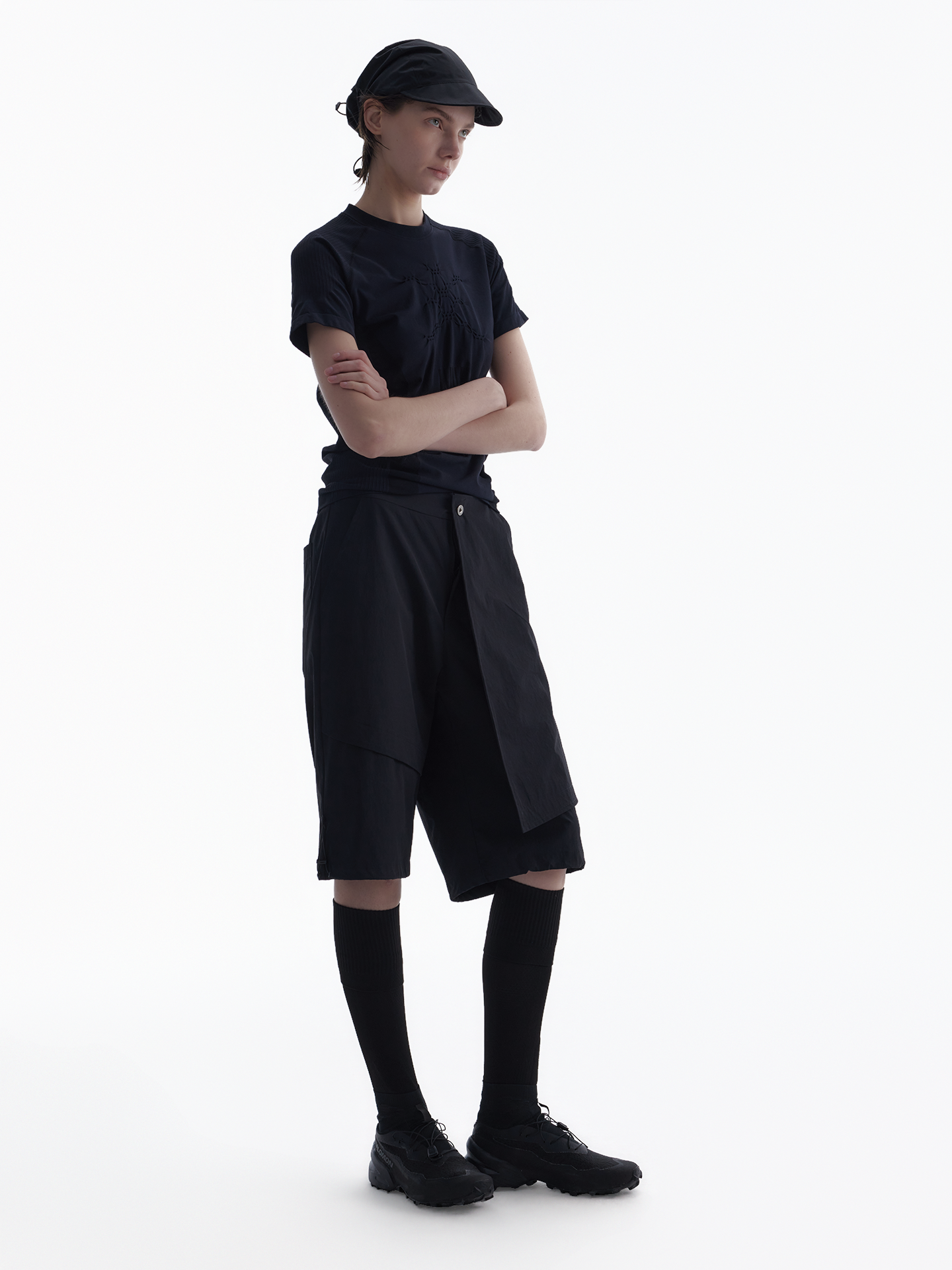 Splash-Resistant Tailored Shorts