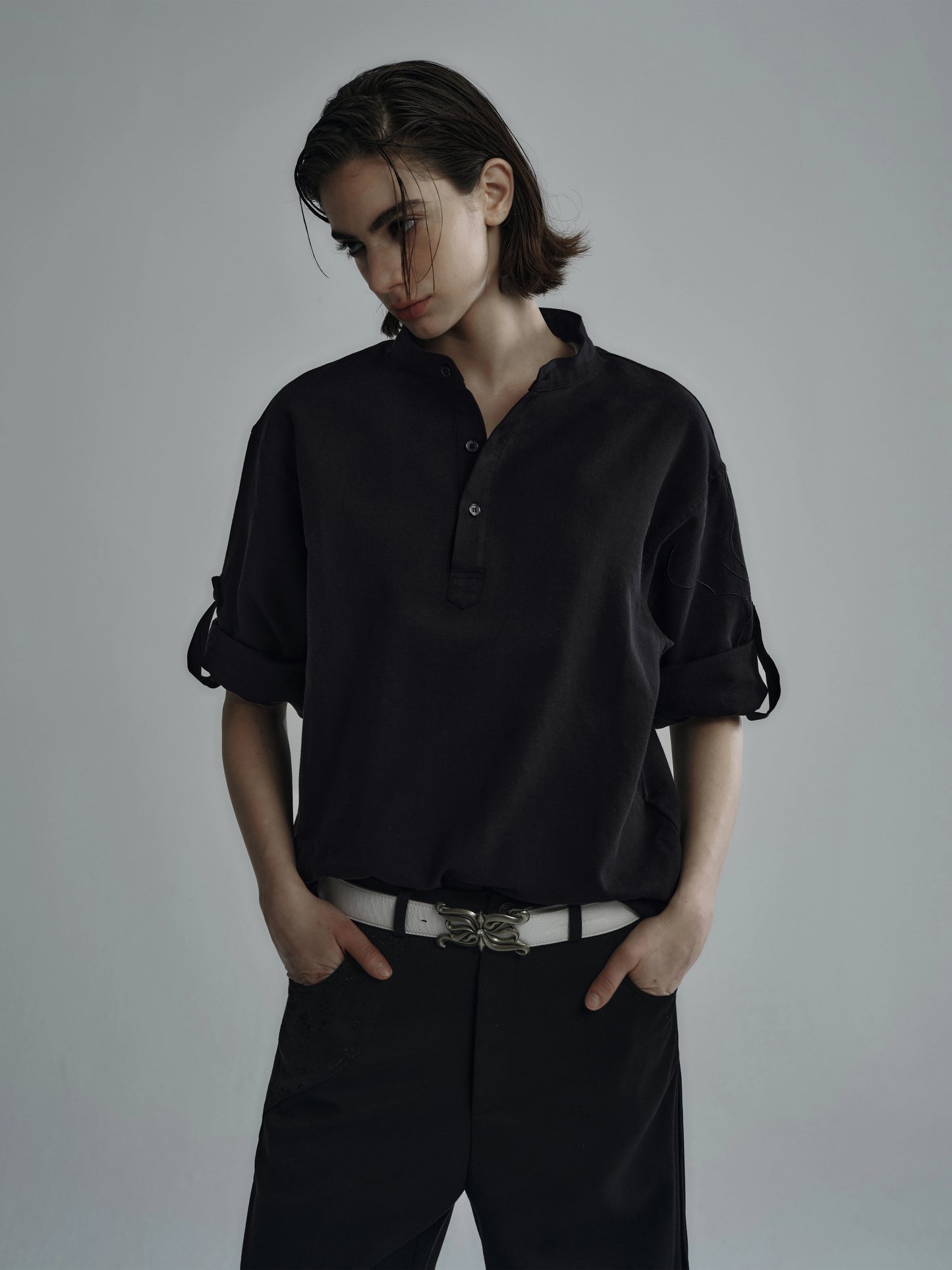 "First Zen " multi-form shirt