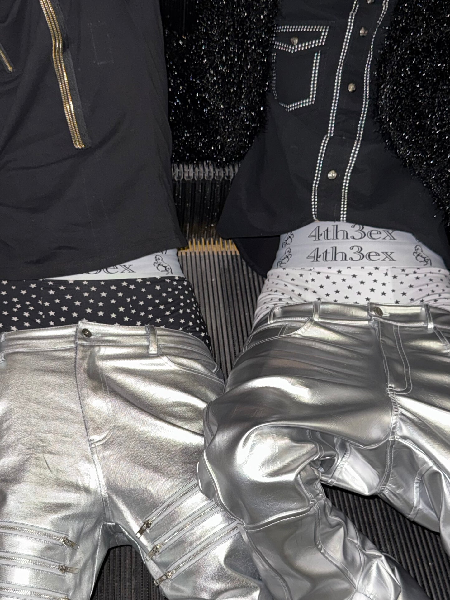 Polka Dot Double Waist Boxers