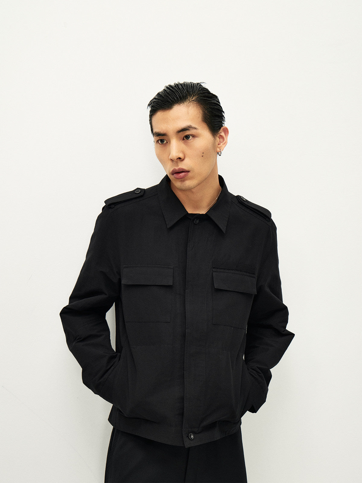 Tailored Military Shirt