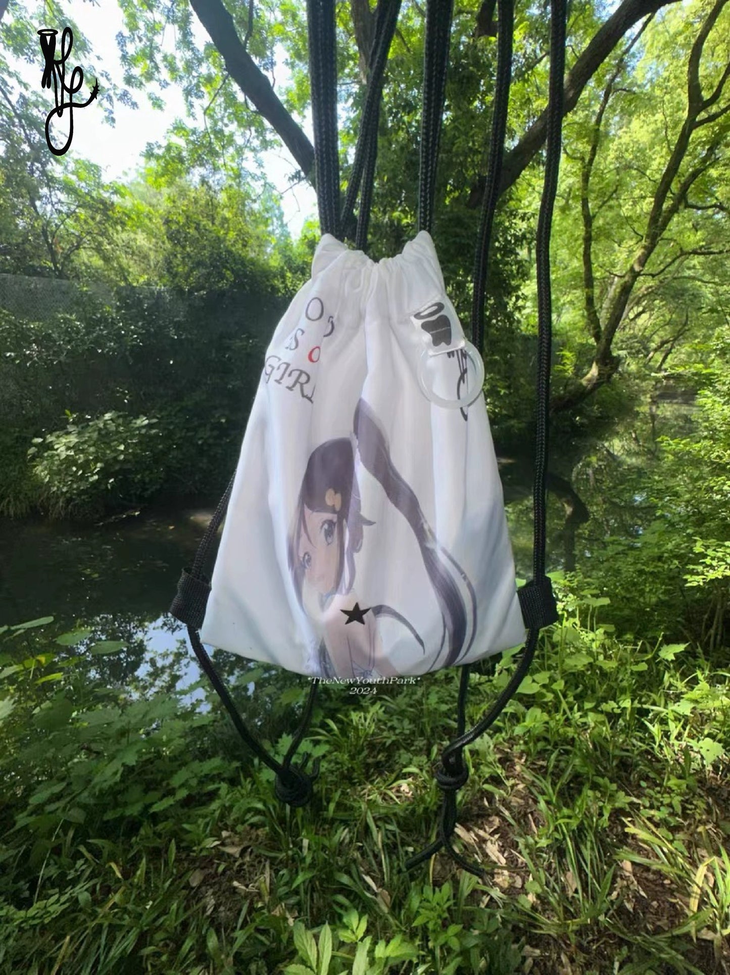 New Youth Park Girlhood Series Waterproof knapsack