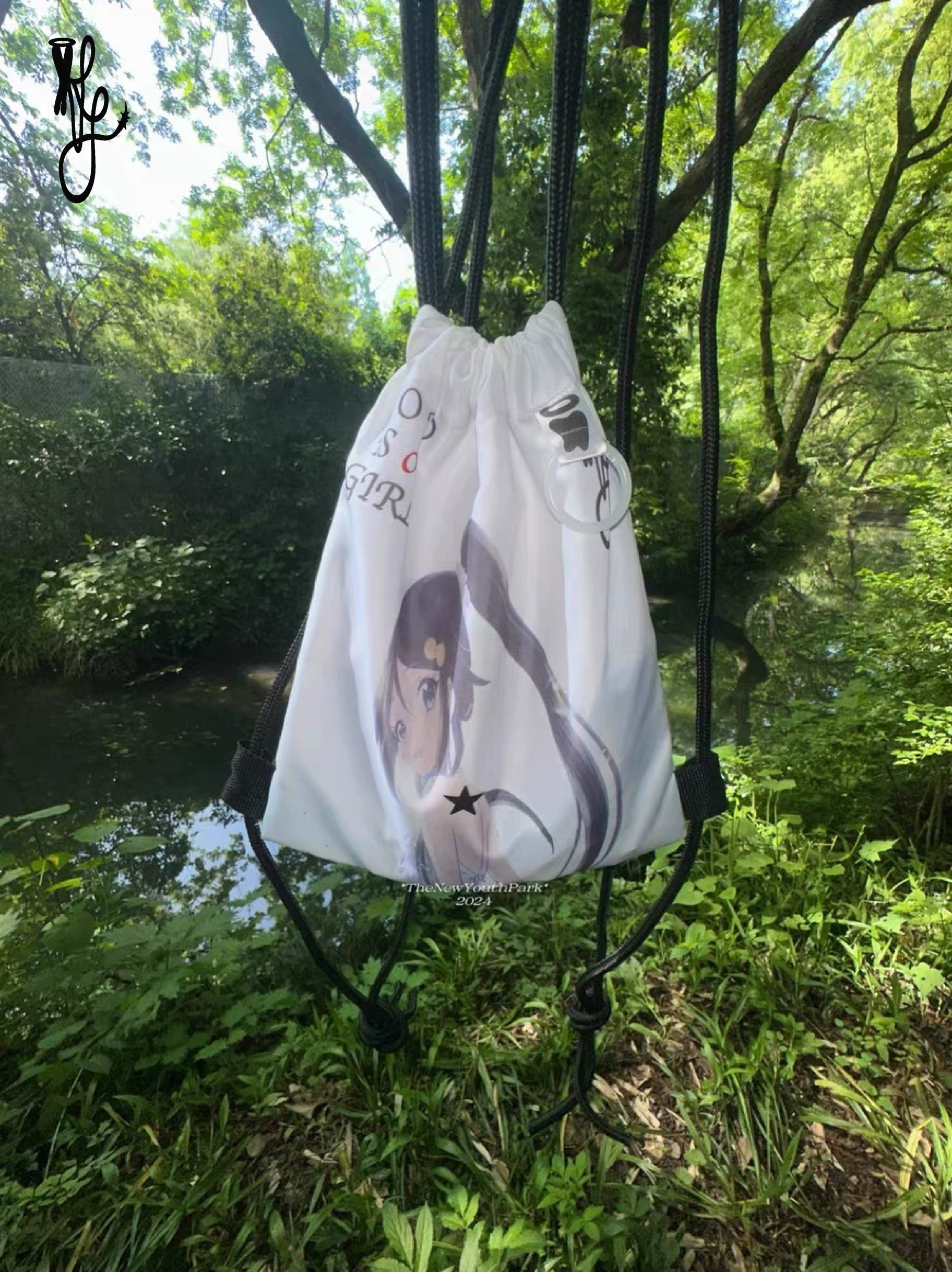 New Youth Park Girlhood Series Waterproof knapsack