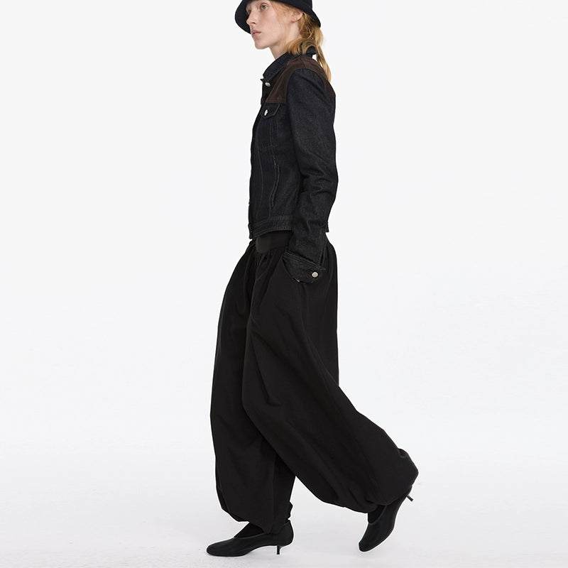 Balloon Wide Leg Pants