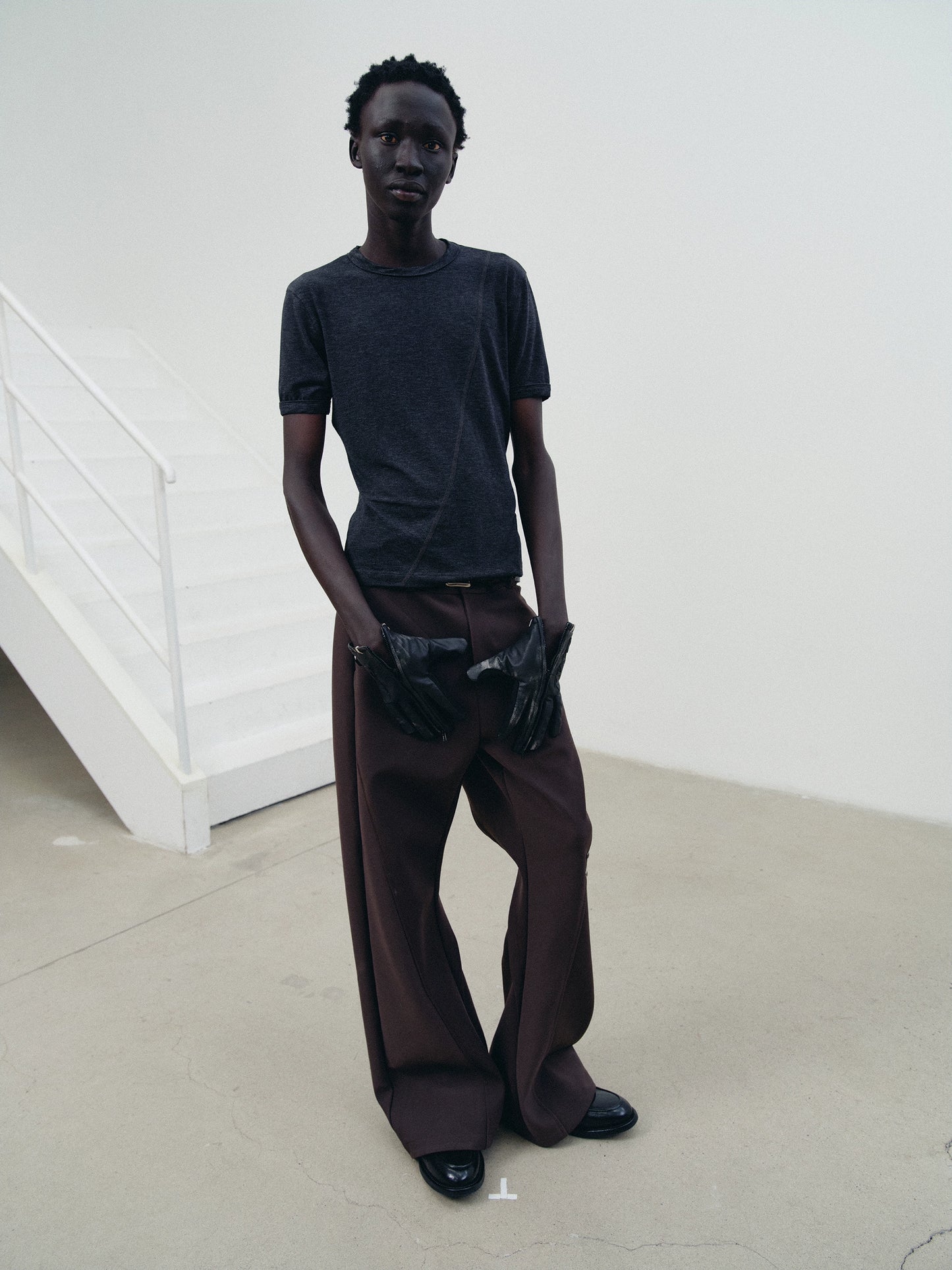 Opal-cut Flared trousers