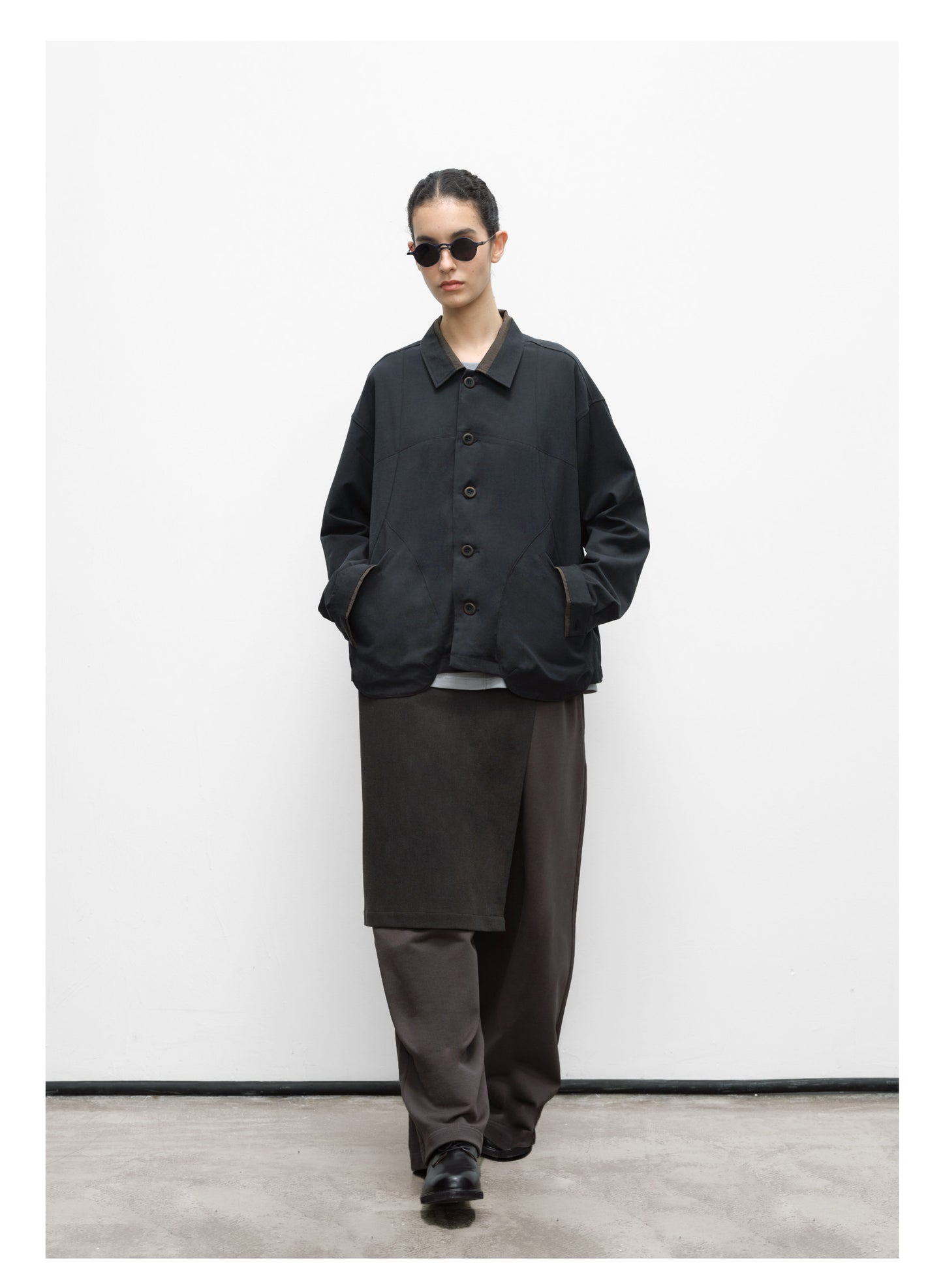 Patch Pocket Cropped Jacket