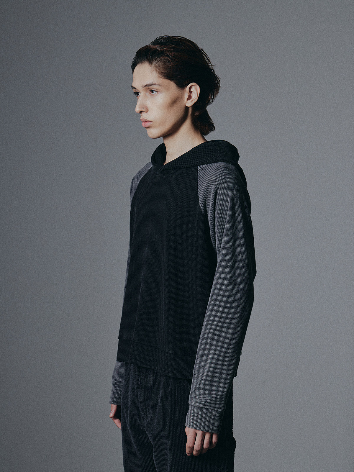 Raw washed raglan LS Shirt
