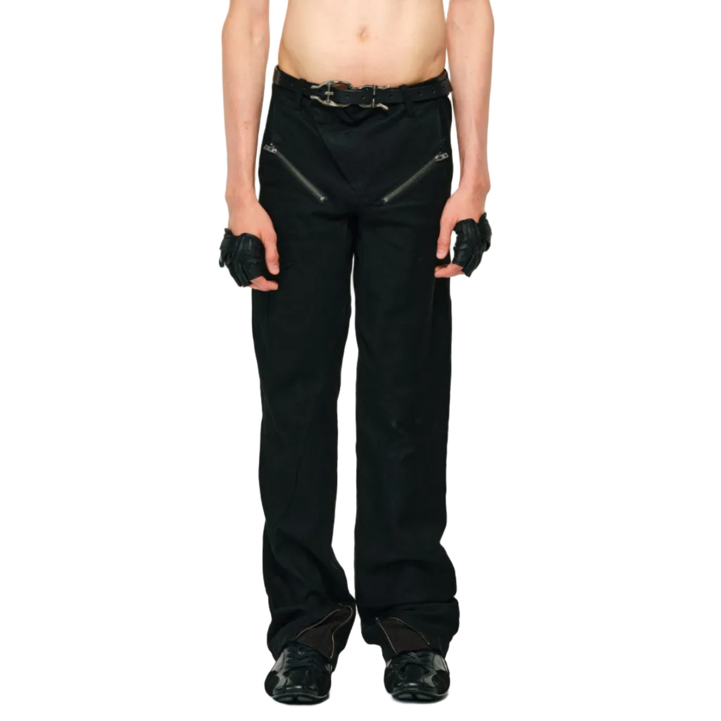 T-Pocket Spiral Slim Fit pants