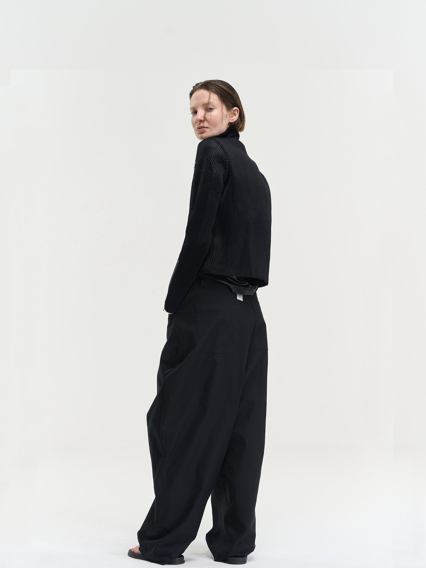 Pit strip hump shoulder jacket