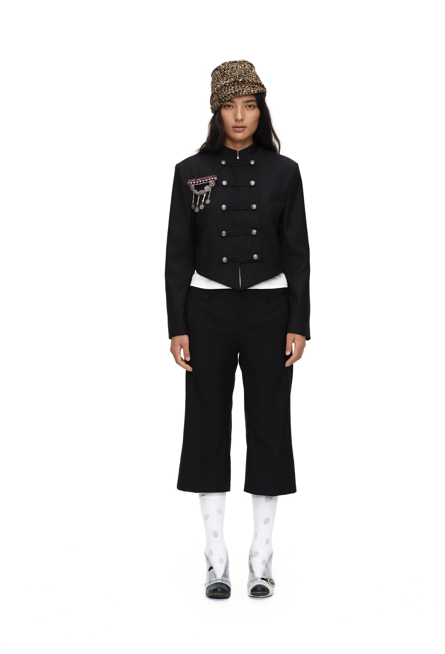 Double-breasted Napoleon jacket