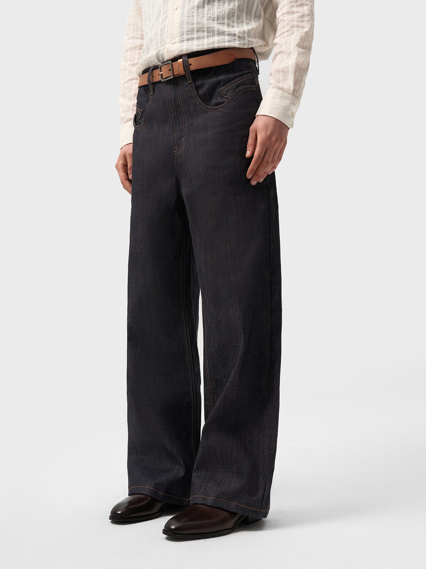 Twist Stitched Jeans