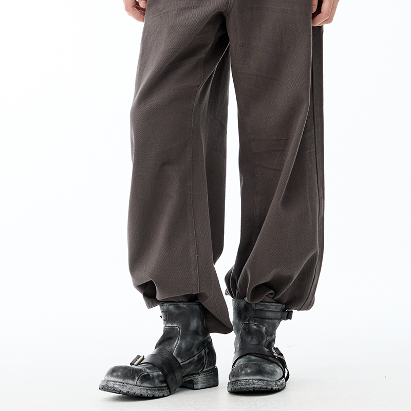 Aged Frost Lace-Up Engineer Boots