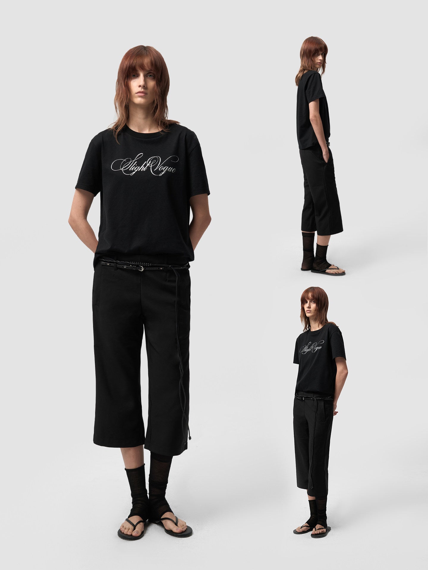 Lettering Short Sleeve T-Shirt