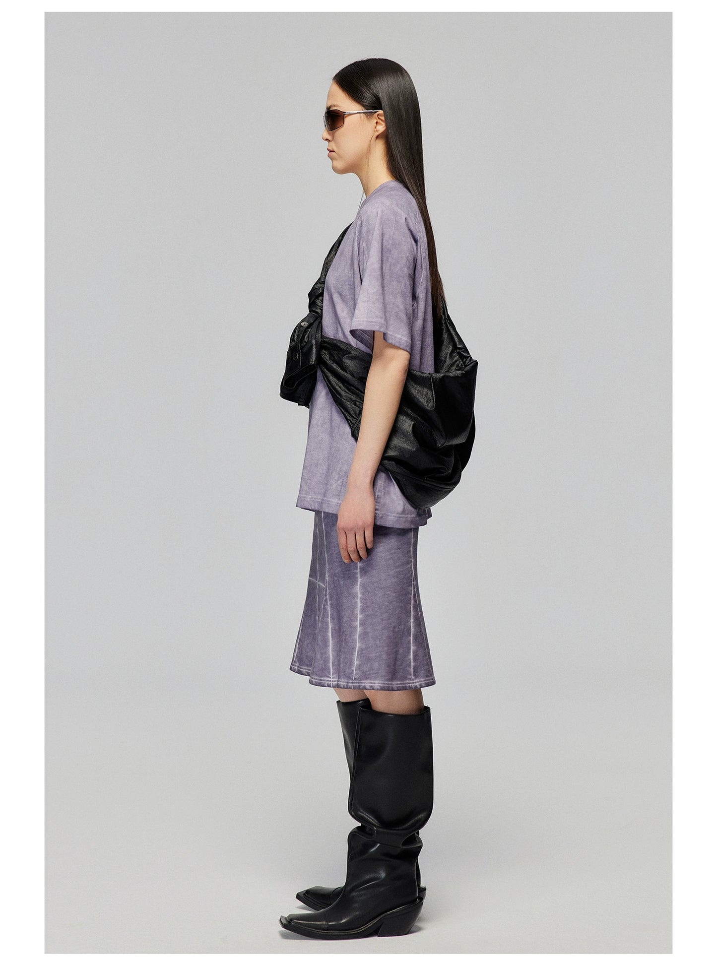 Versatile Pleated Crossbody Bag