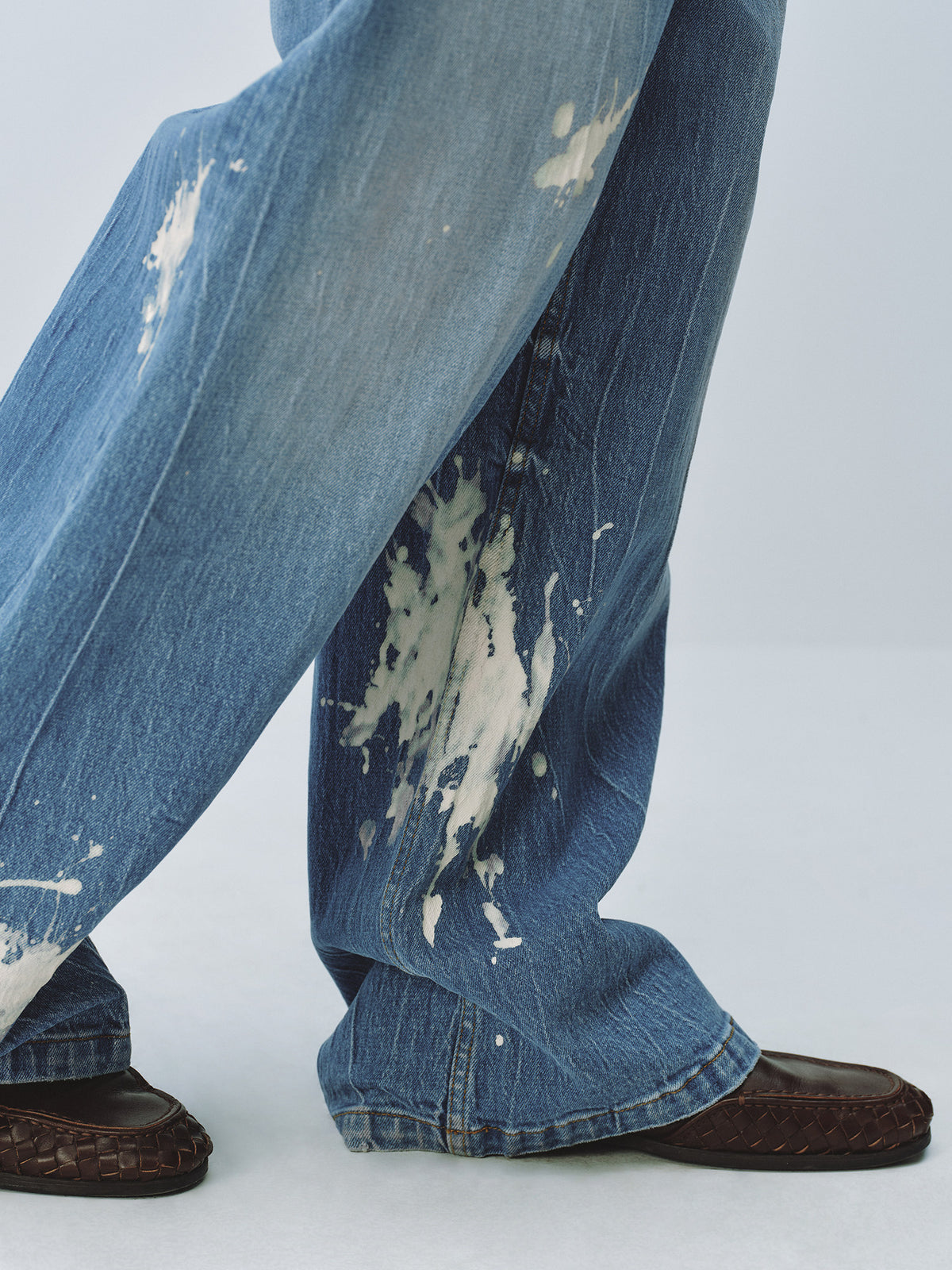 Paint Splatter Jeans