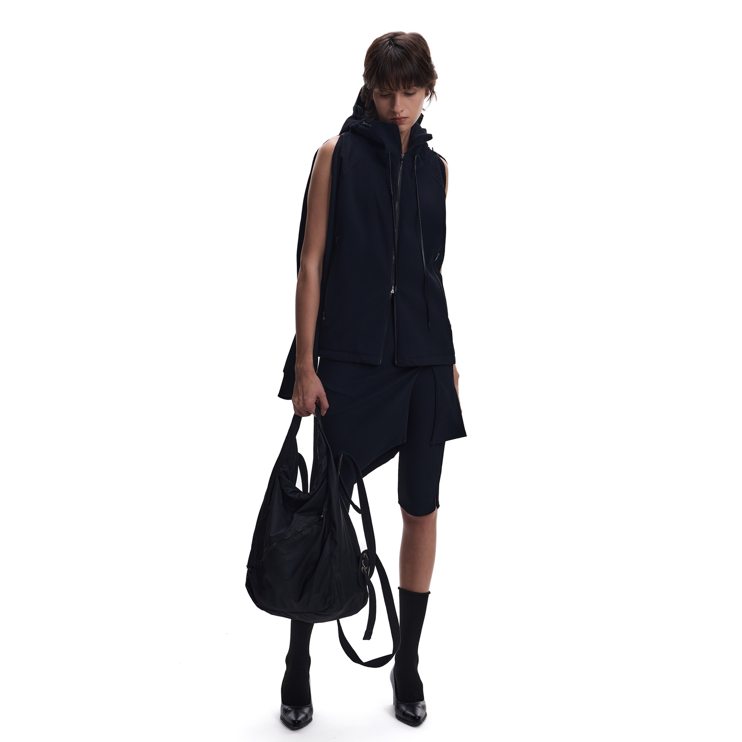 Waffle Windproof Sweatshirt