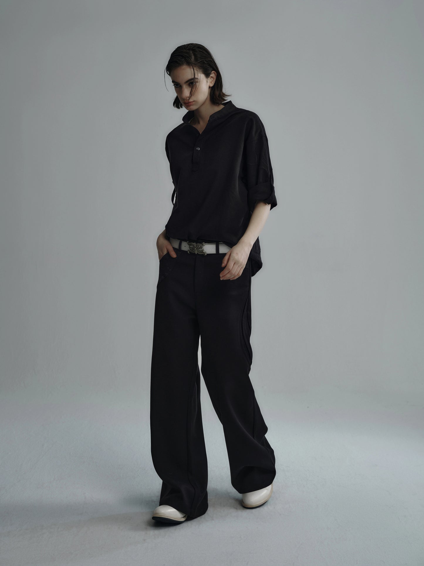 "First Zen " multi-form shirt