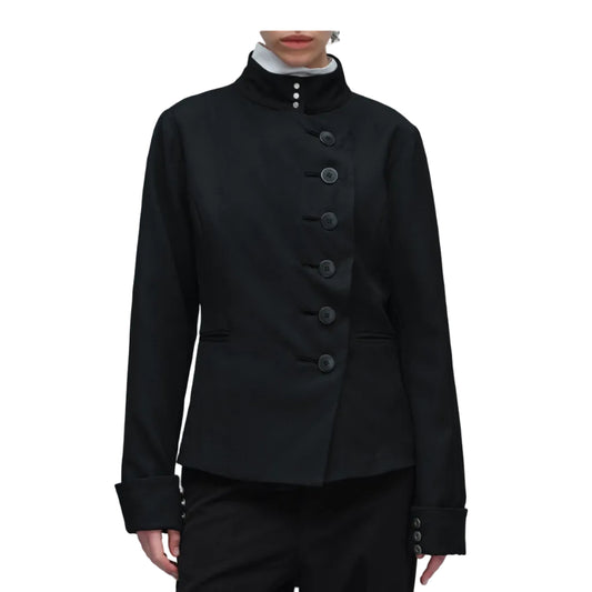 Double-breasted fit suit jacket