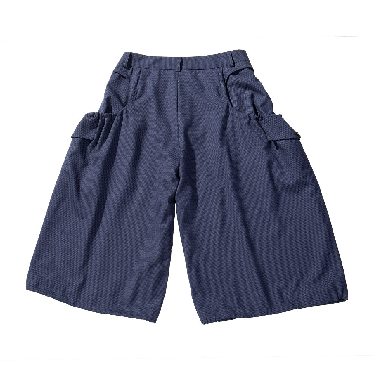 Contraction Drawstring Pocket Capri Pants