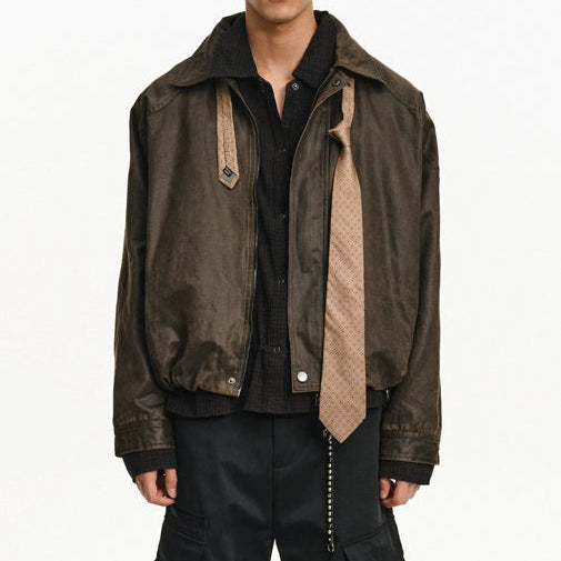 Wax Leather Hill Jacket