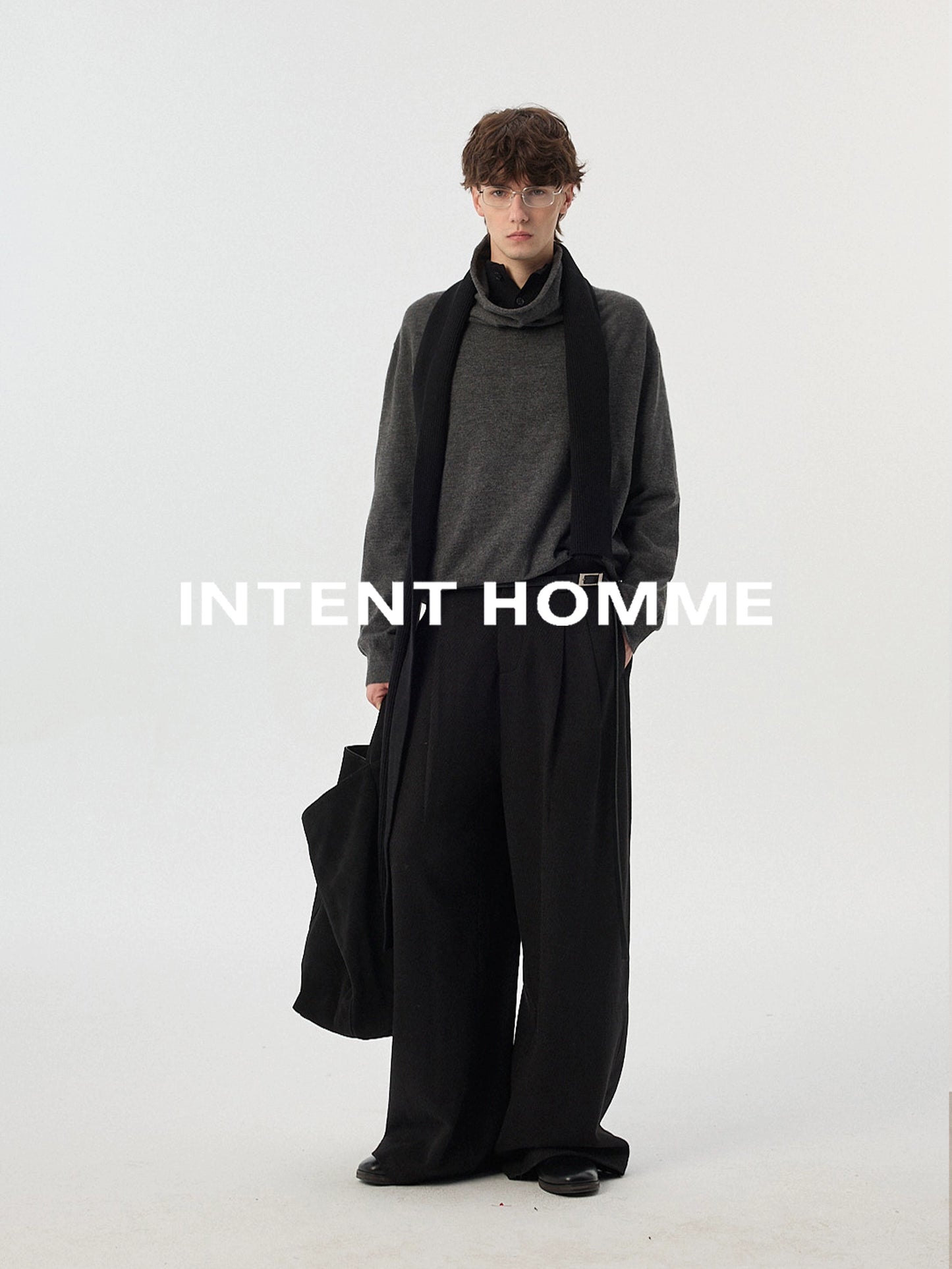 Wool Bottom Knit Sweater