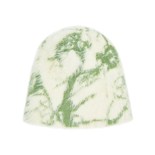 Soft Plush Jacquard Beanie
