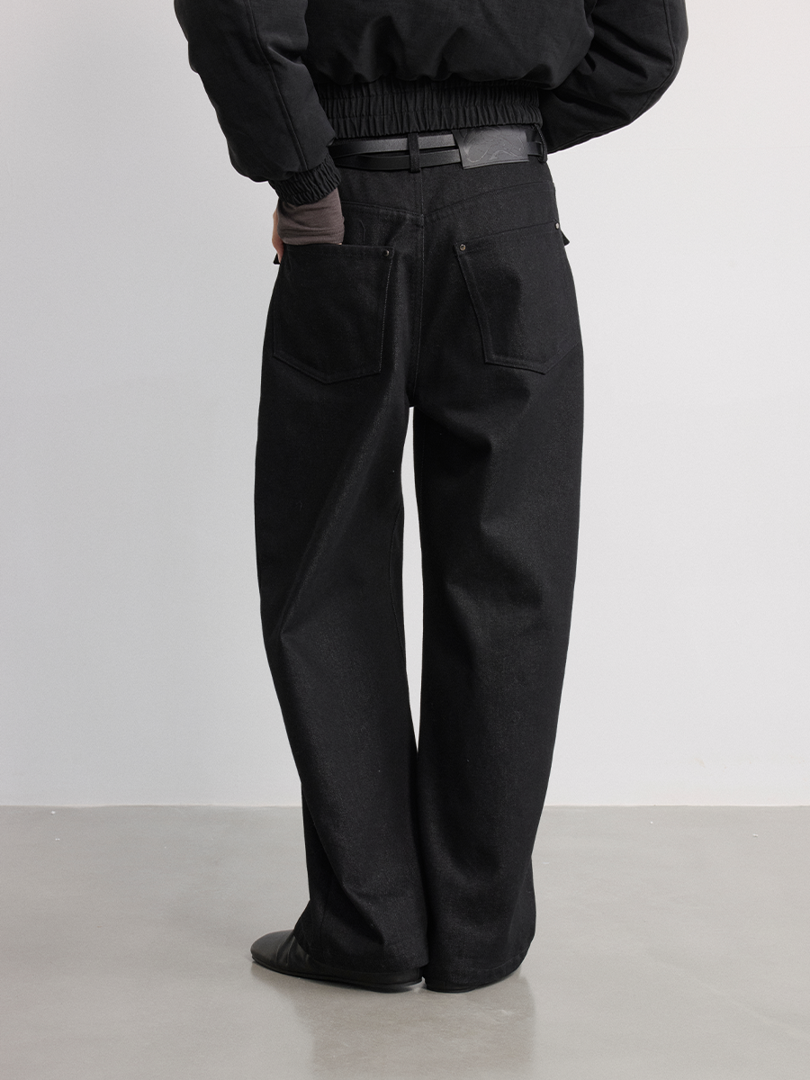 Front Flip Pocket Scimitar Trouser