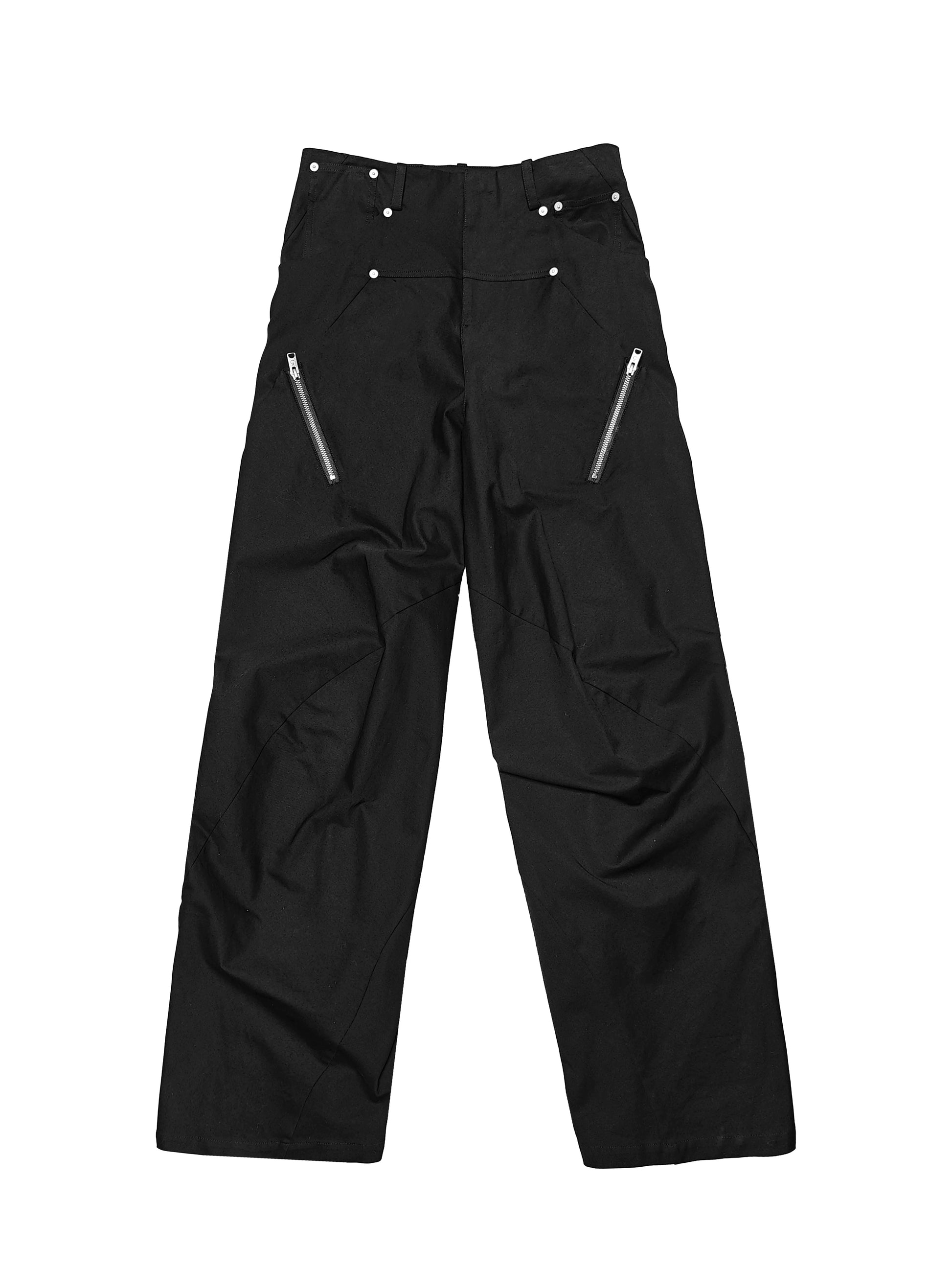 "Maestro" 3D spiral cut curved pants