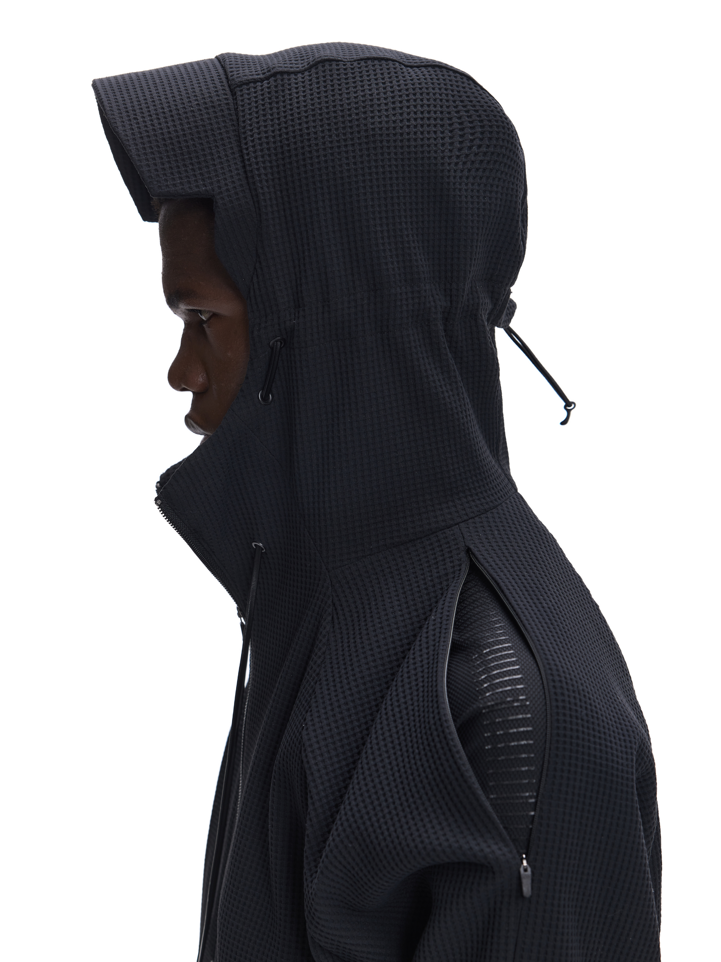 Waffle Windproof Sweatshirt