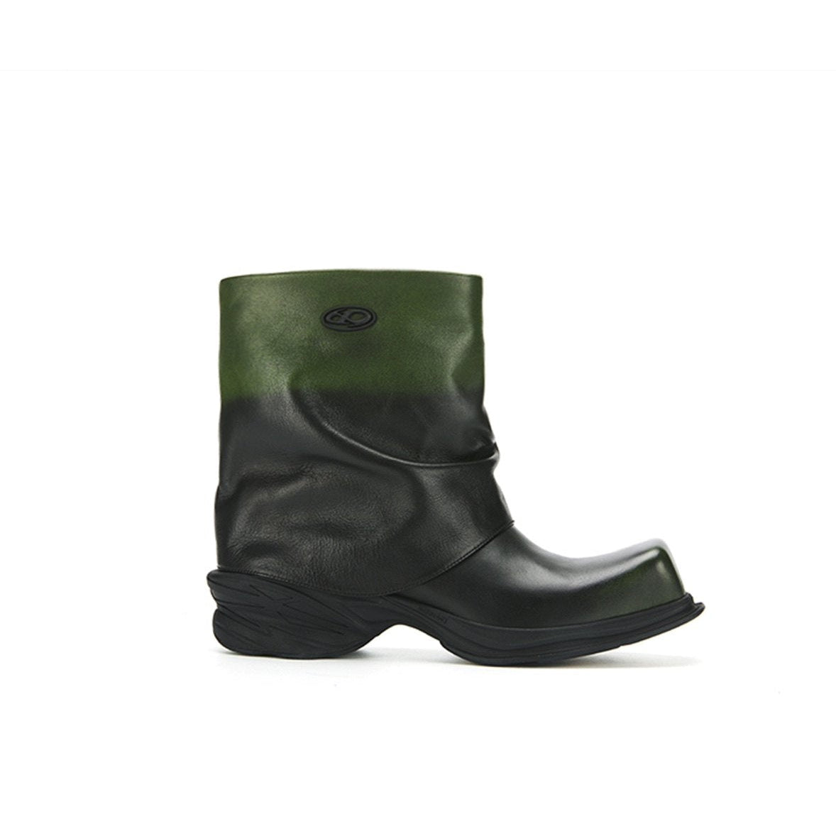 Hand-polished cowhide boots