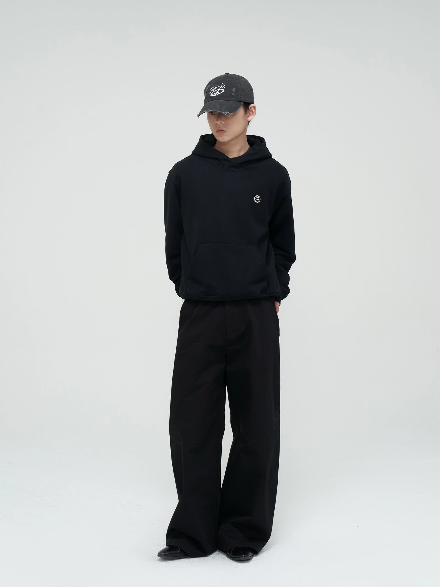 3D Cut Deconstructed Casual Pants