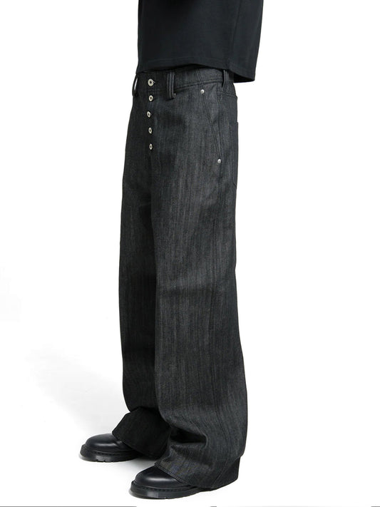 Button down original cow denim
