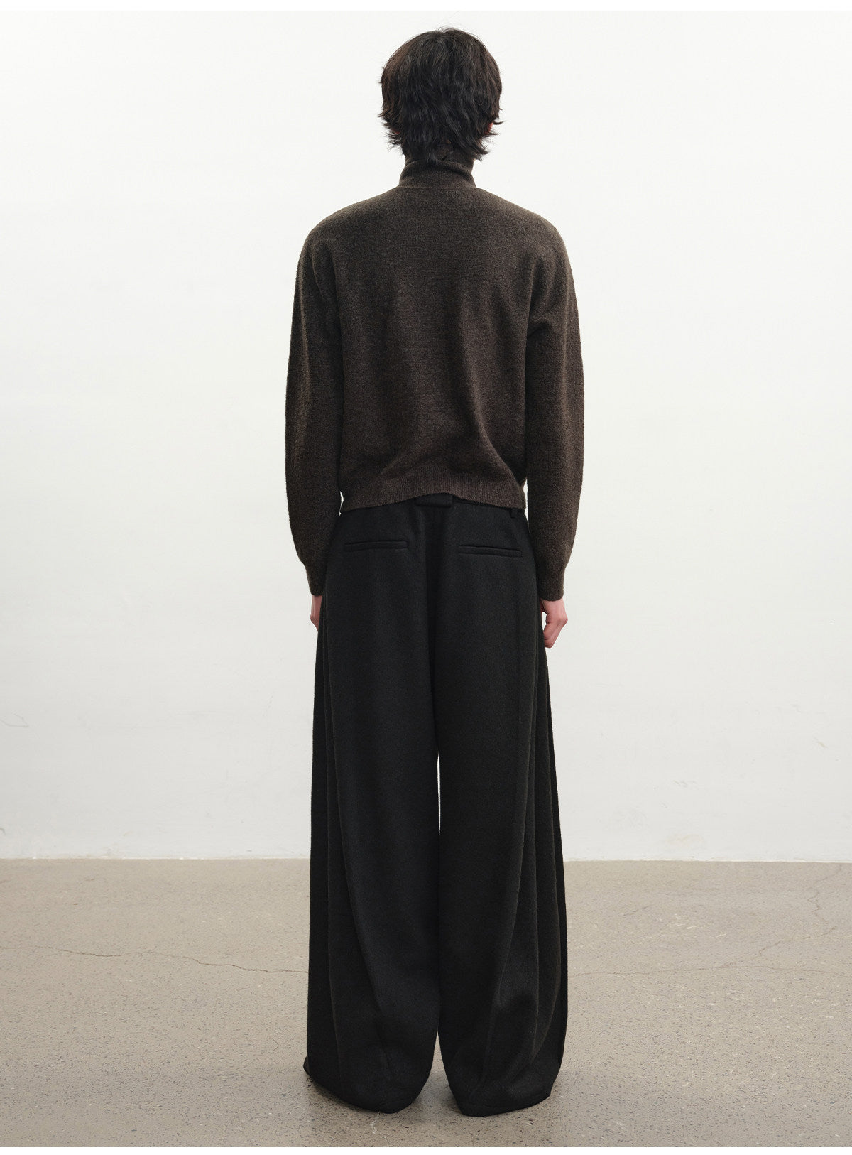 Floral Turtleneck Cardigan